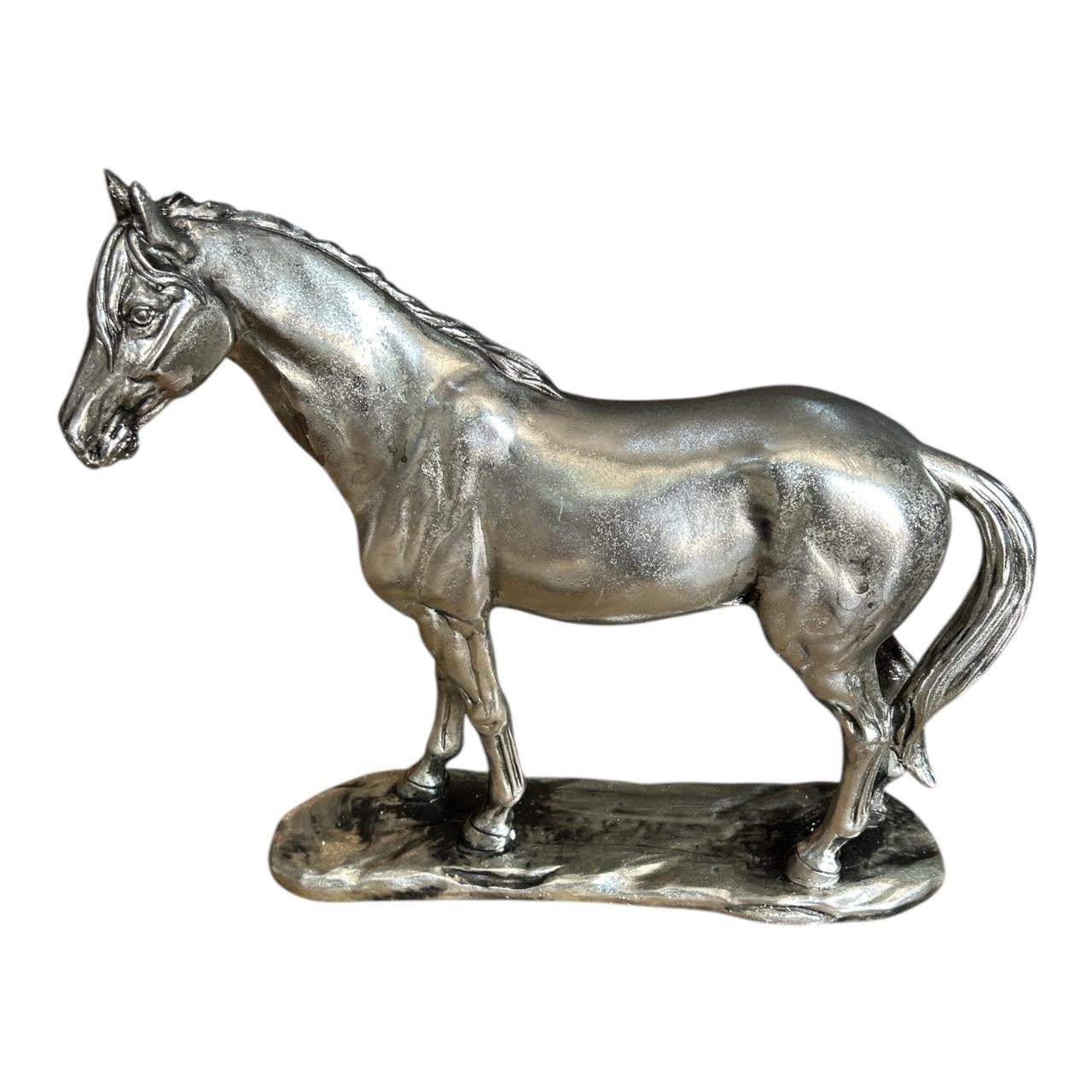 Animal Craft - Silver Horse - Future Decor