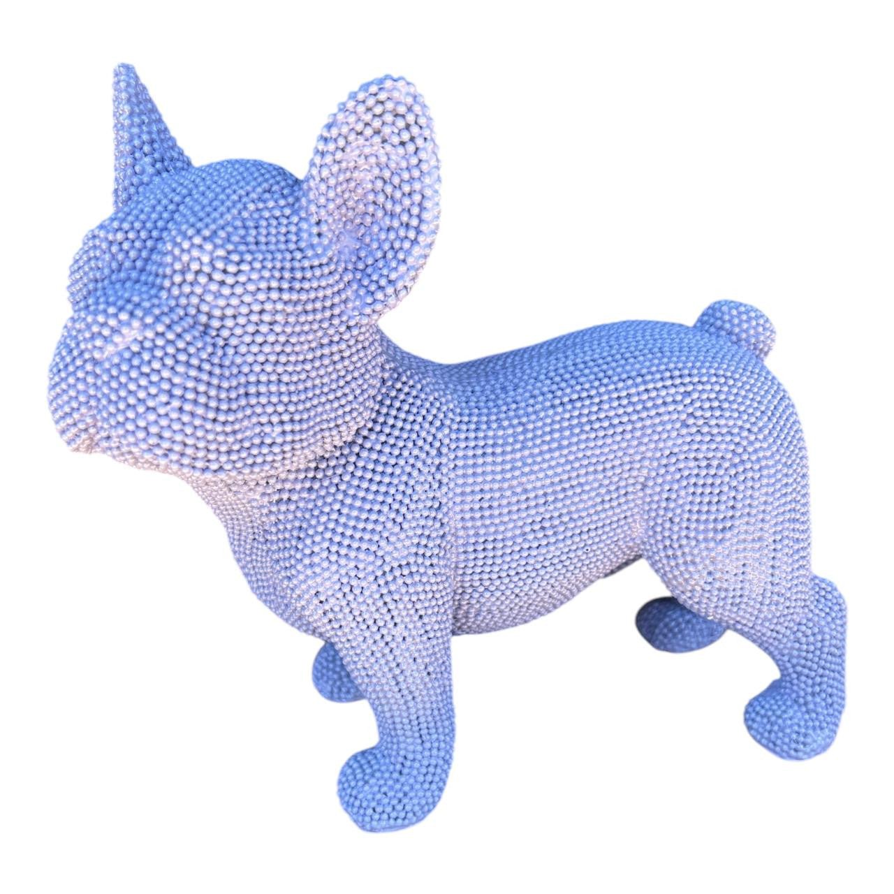 Animal Craft - Standing Blue Pug - Future Decor