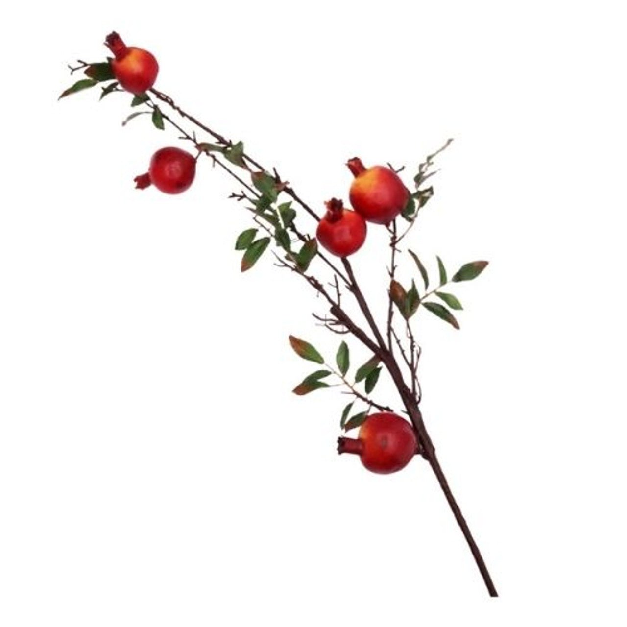 Artificial 105cm Pomegranate Branch - Future Decor