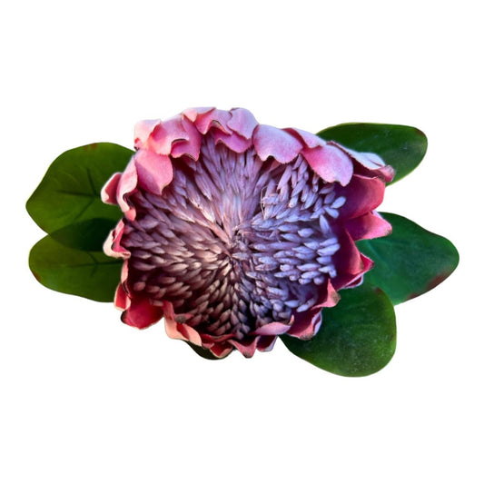 Artificial Flower - Blush Pink Protea 60cm - Future Decor