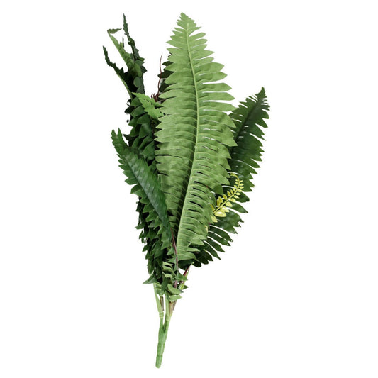 Artificial Leaf Branch - Green Fern - Future Decor