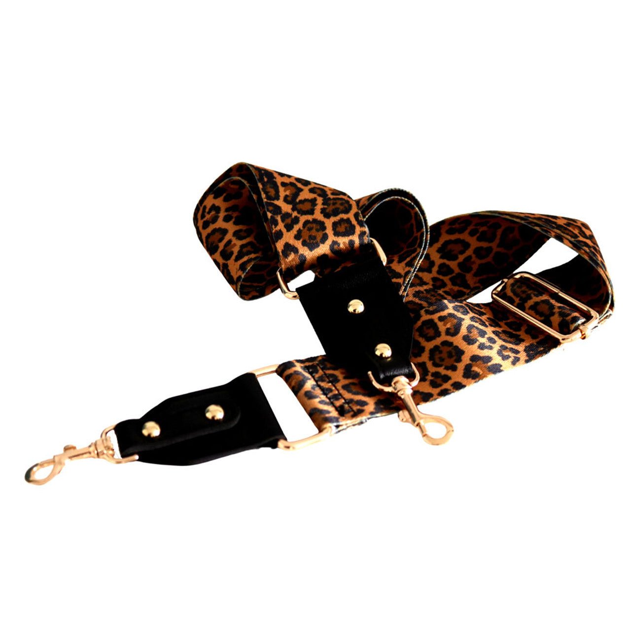 Bag Strap - Gold Leopard Print - Future Decor