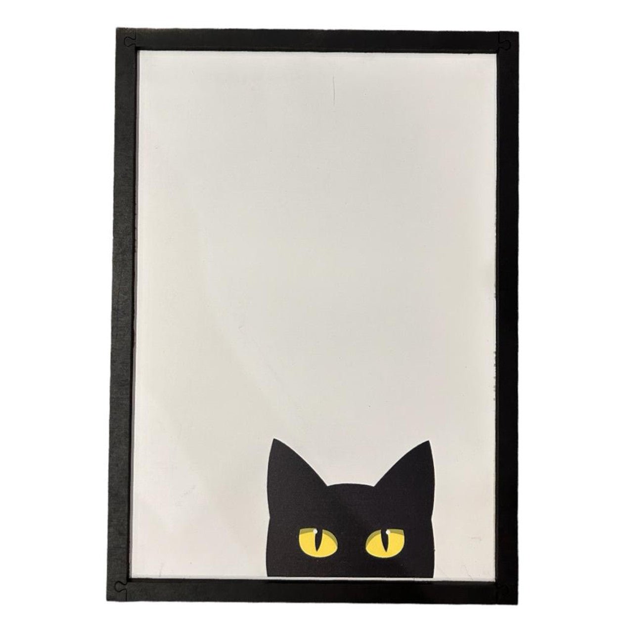 Bathroom Sign - Black Cat - Future Decor