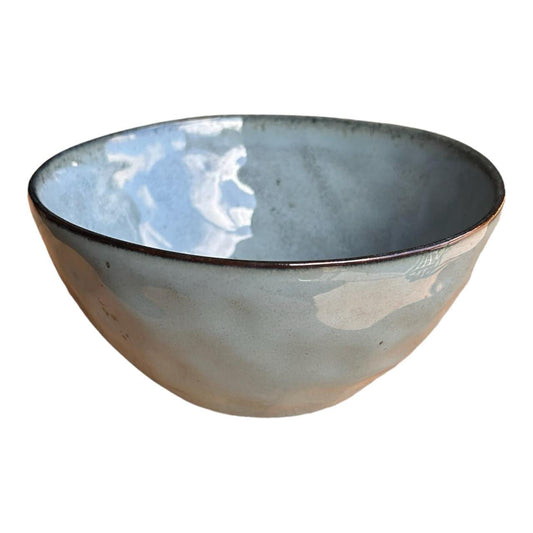 Ceramic Bowl - Blue Grey, Speckled - Future Decor