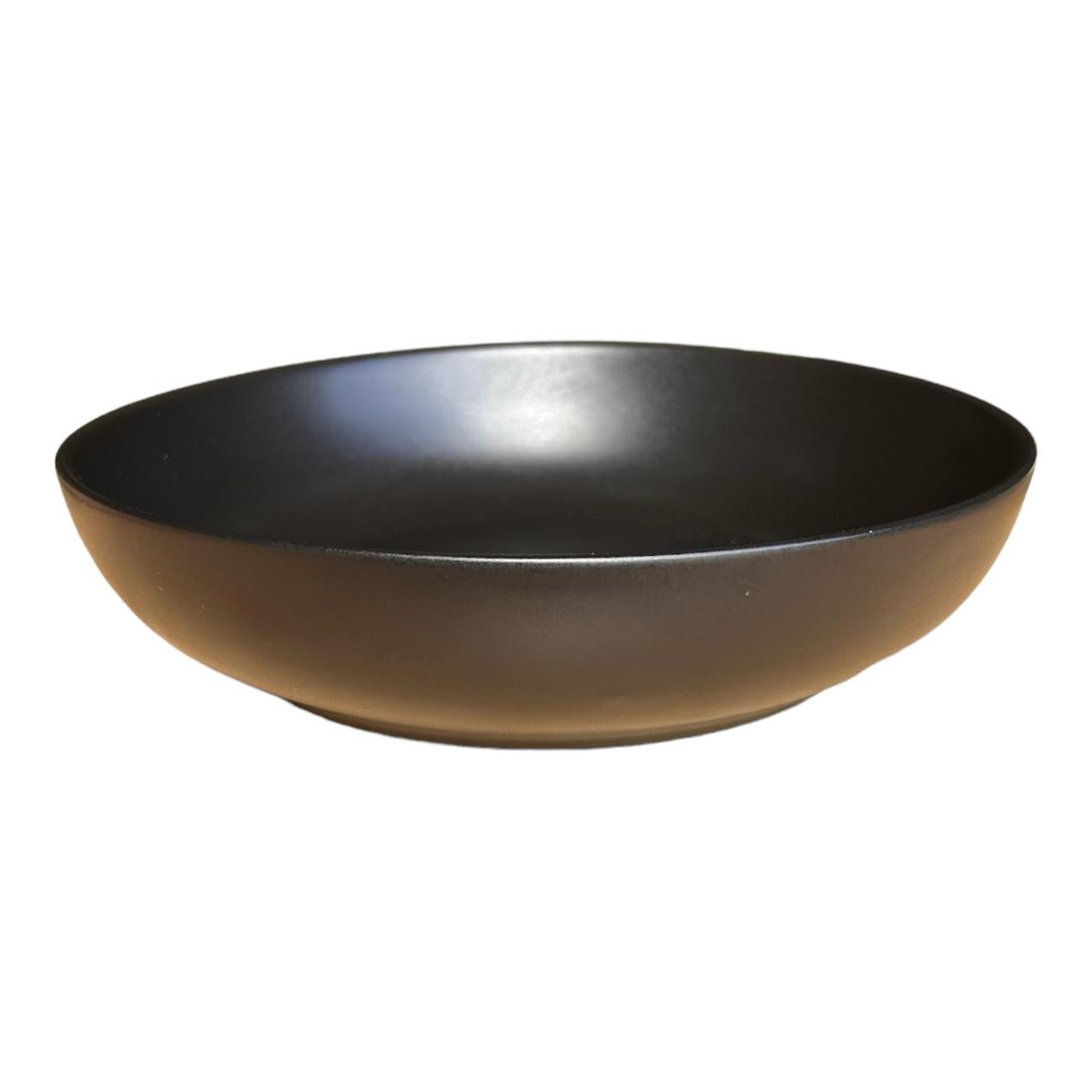 Ceramic Bowl - Glossy Black - Future Decor