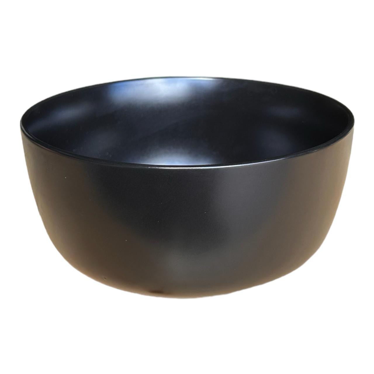 Ceramic Bowl - Glossy Black - Future Decor