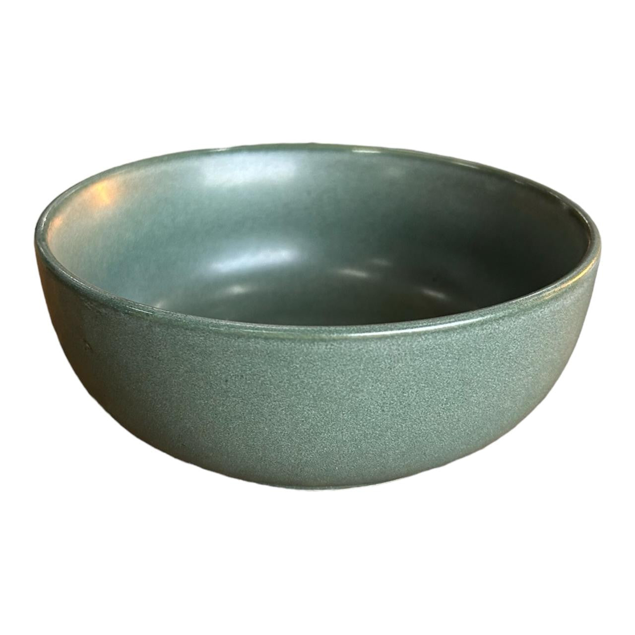 Ceramic Bowl - Green, White Speckle - Future Decor