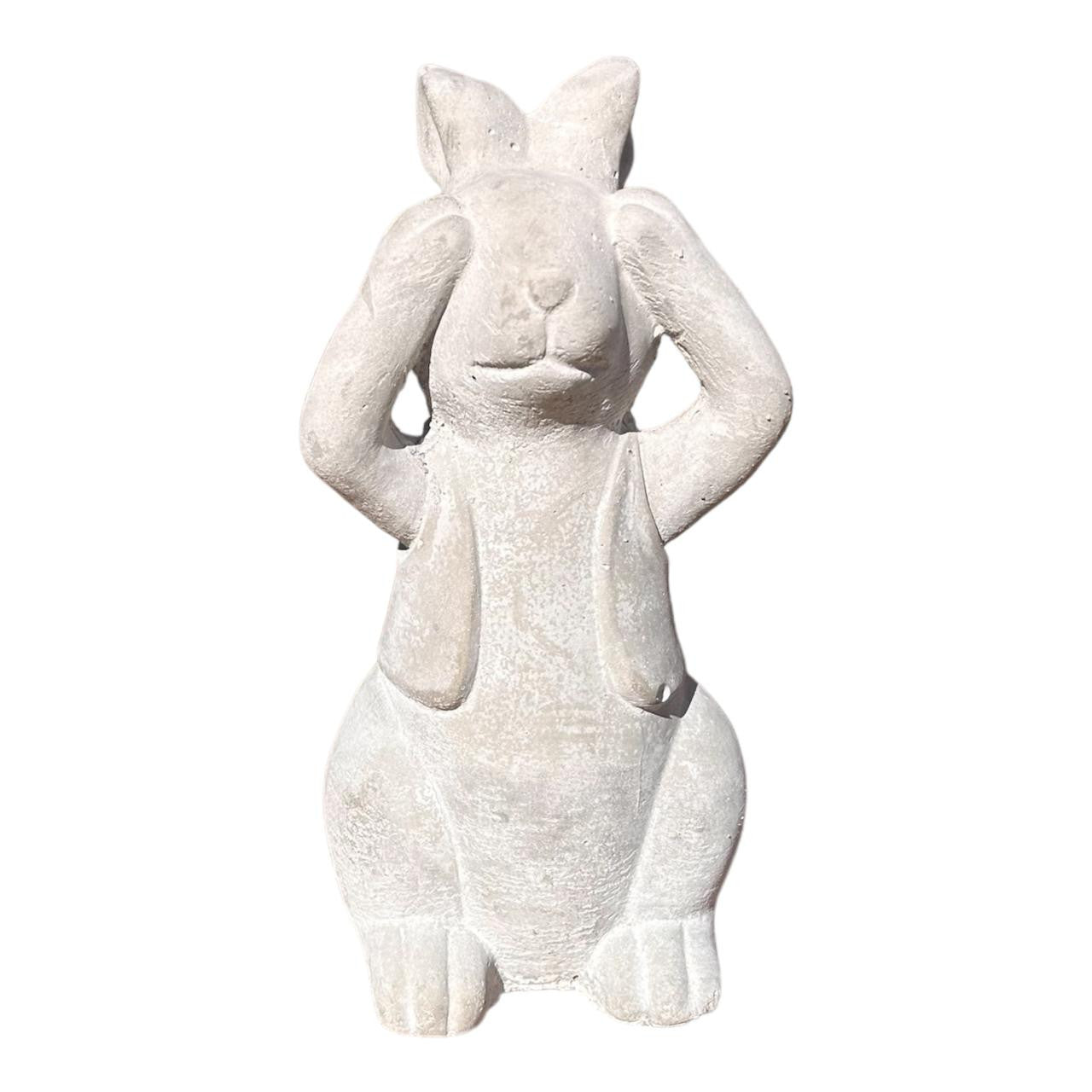 Ceramic Bunny See No Evil - Future Decor