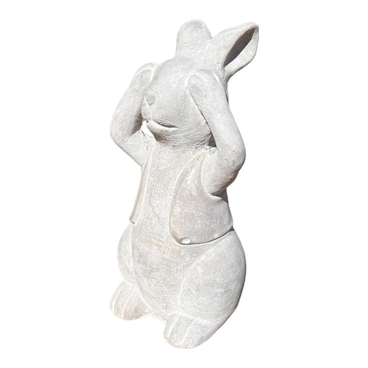 Ceramic Bunny See No Evil - Future Decor