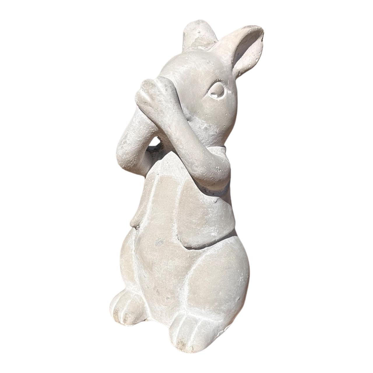 Ceramic Bunny Speak No Evil - Future Decor