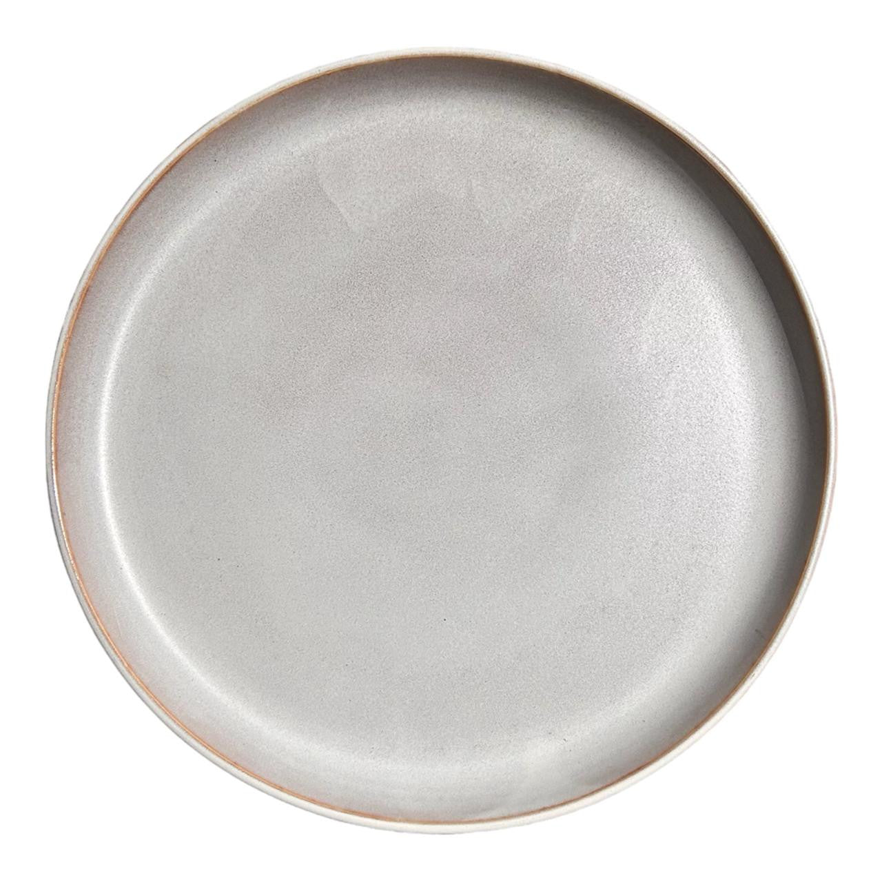 Ceramic Dinner Plate - Stone Grey - Future Decor