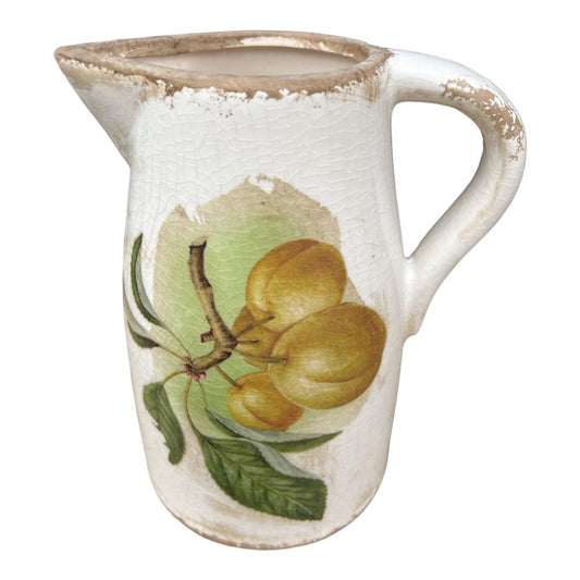 Ceramic Jug - Peach Branch - Future Decor