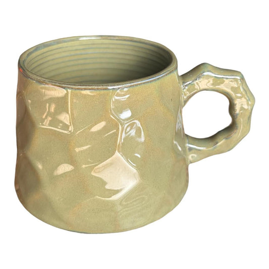 Ceramic Mug - Green, Groovy - Future Decor