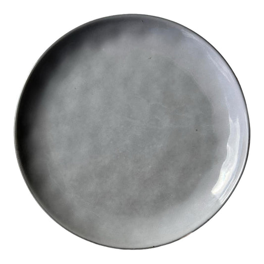 Ceramic Plate - Cloudy Dark Grey - Future Decor