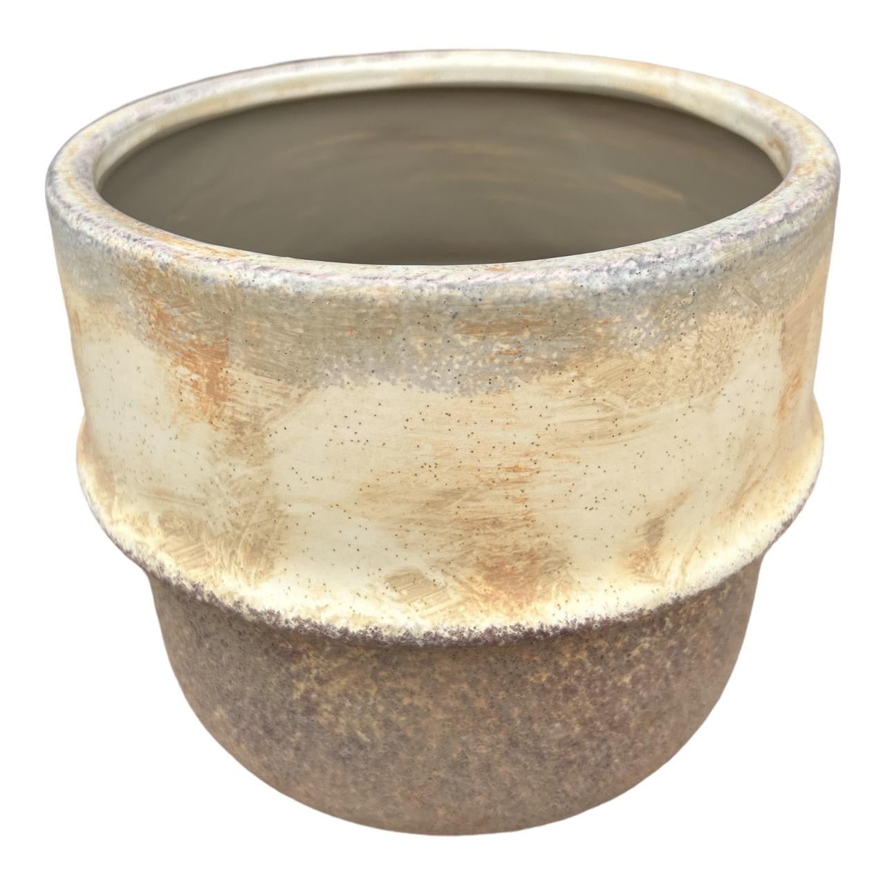 Ceramic Pot - Rustic Beige Colours - Future Decor