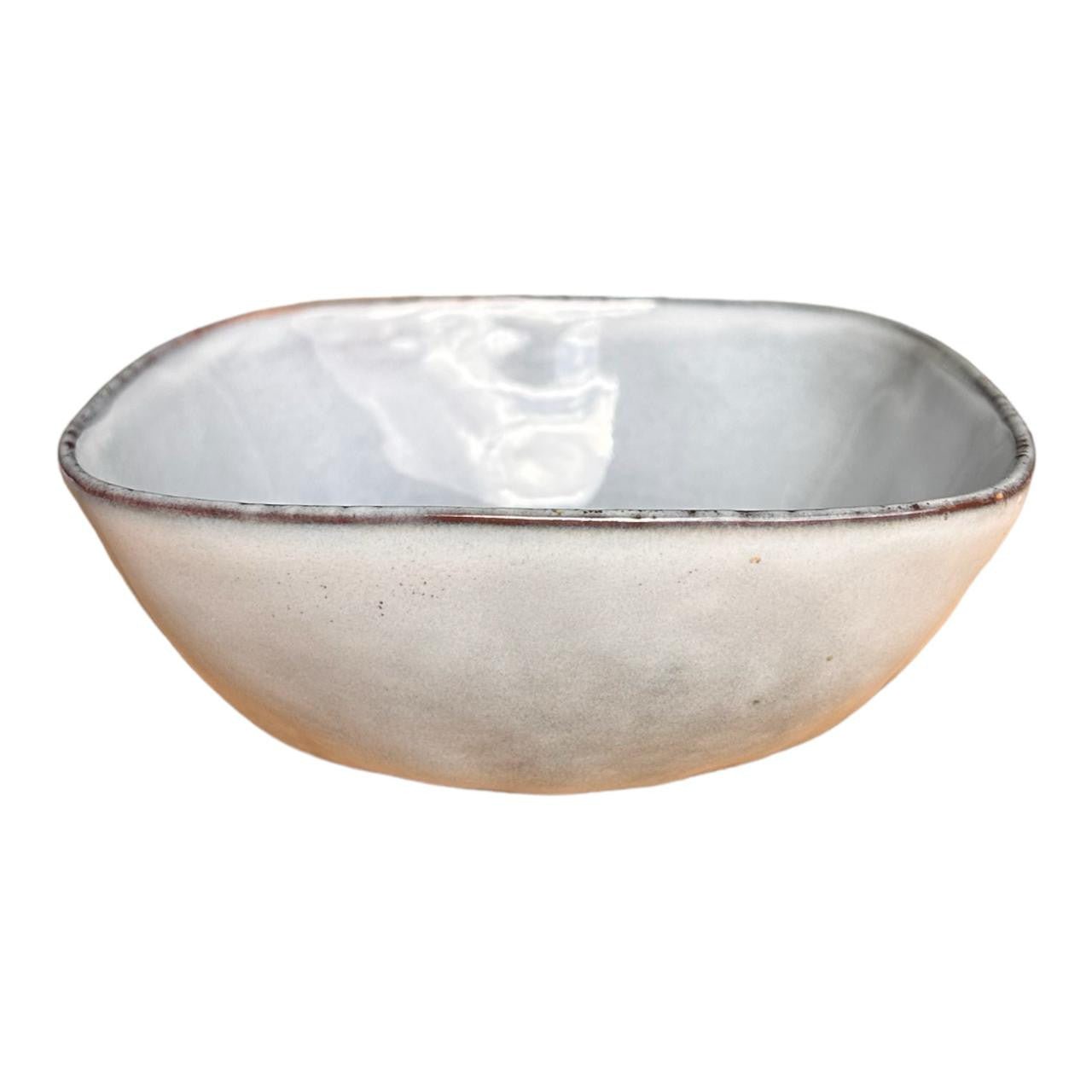 Ceramic Square Bowl - Cloudy Grey - Future Decor