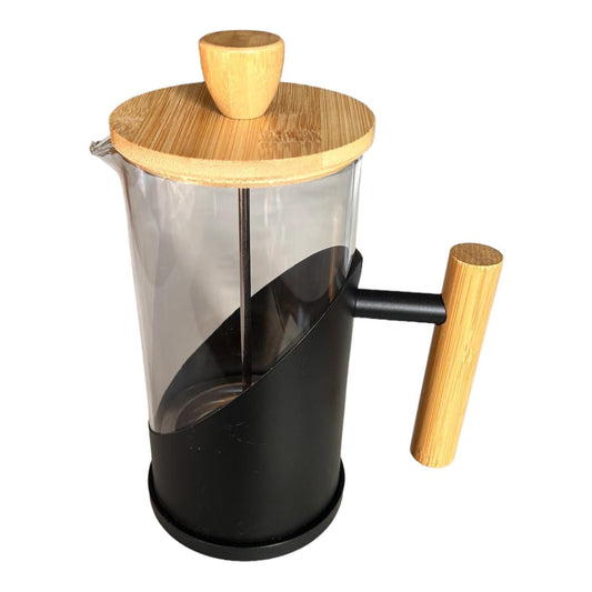 Coffee Plunger 600ml - Wood Accents - Future Decor