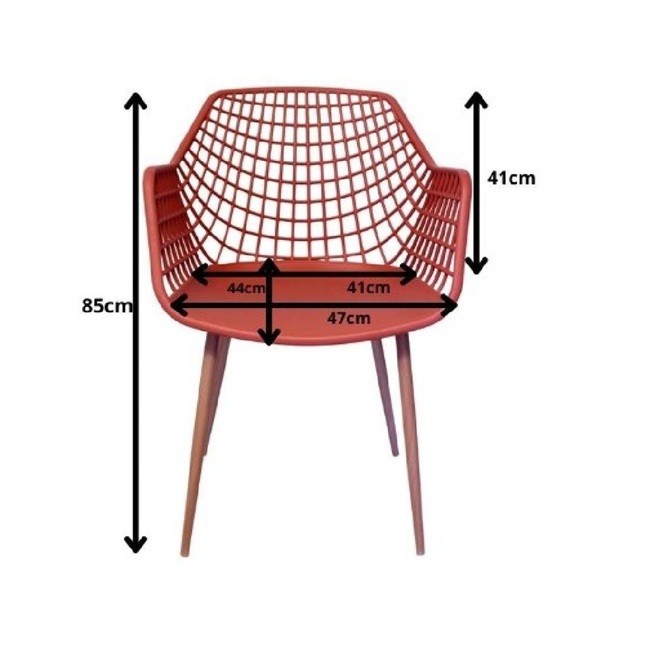 Coral Diamond Back Chair - Future Decor