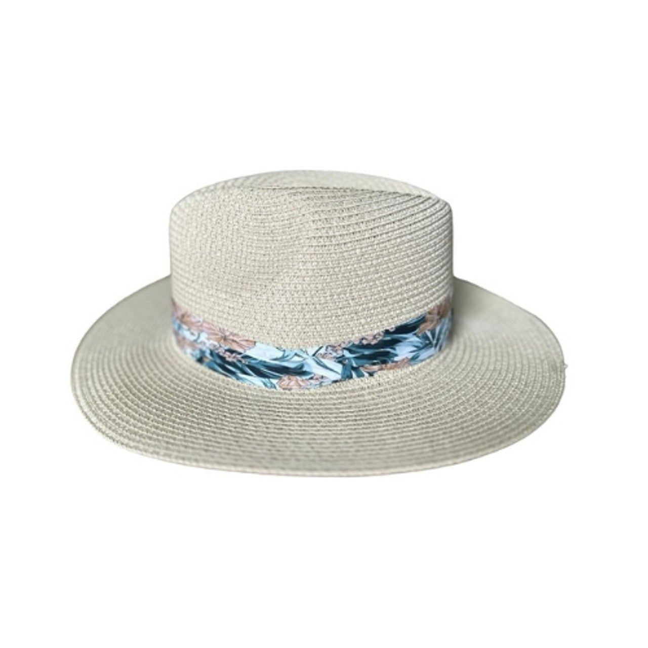 Cream Hat - Floral Band - Future Decor