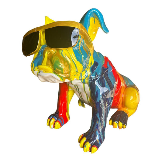 Decor Animal - Paint Splashed Bulldog - Future Decor