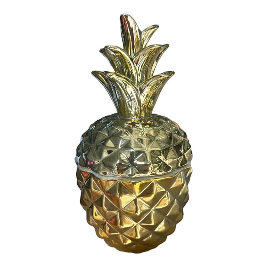 Decor Piece - Golden Pineapple 18cm - Future Decor