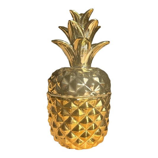 Decor Piece - Golden Pineapple 23cm - Future Decor