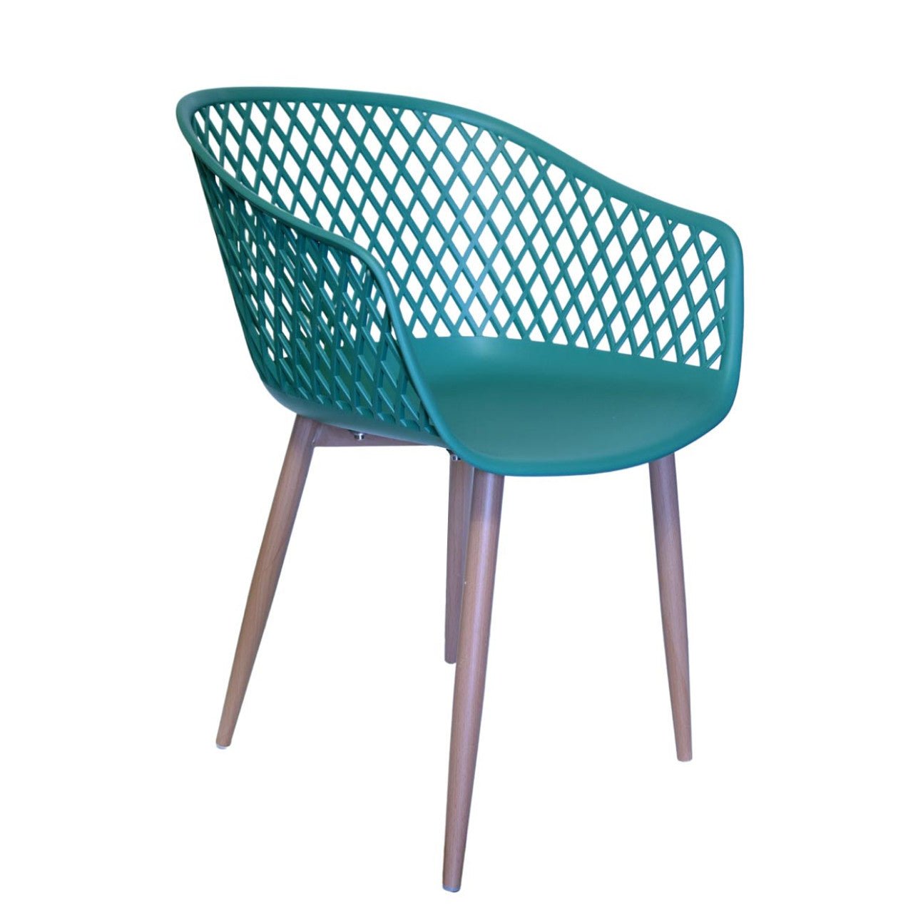 Deep Green Diamond Back Chair - Future Decor