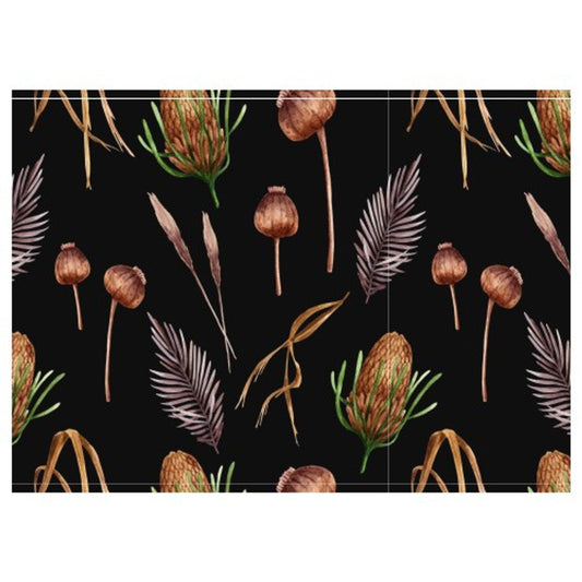 Disposable Placemats - Pine cone - 24 Pack - Future Decor