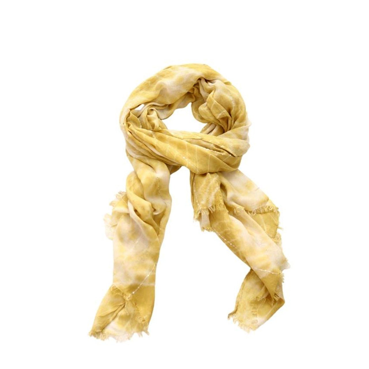 Dusty Mustard Scarf With Bling - Future Decor