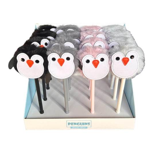 Figurine Pens Box of 16 - Penguins - Future Decor