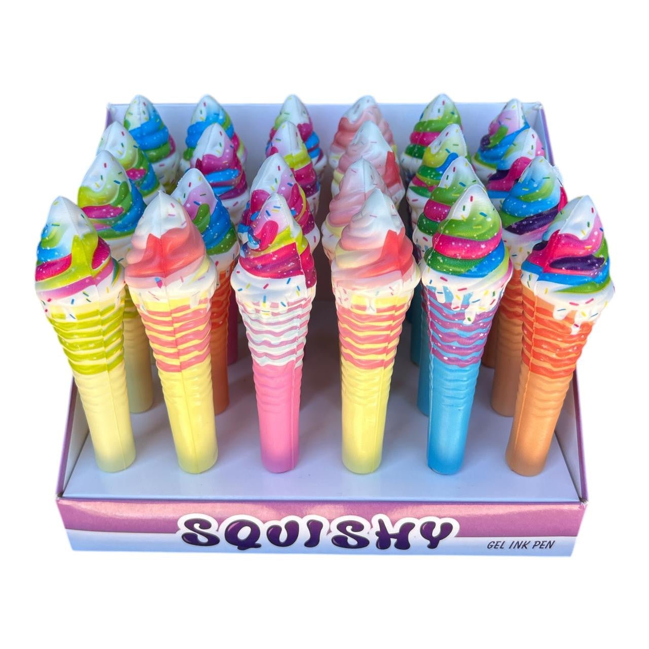 Figurine Pens Box of 24 - Ice Cream - Future Decor