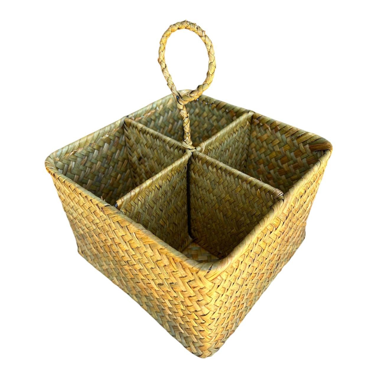 Four Compartment Basket Caddy - Future Decor