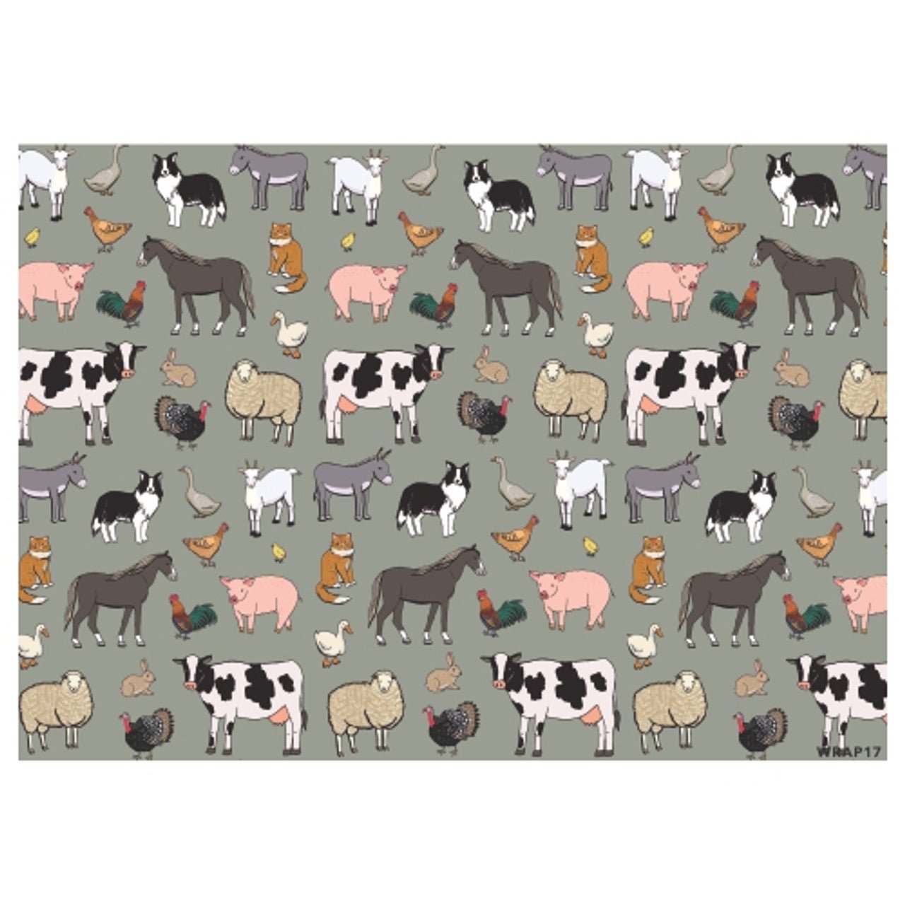 Gift Wrap Sheet - Farm Animal - Future Decor