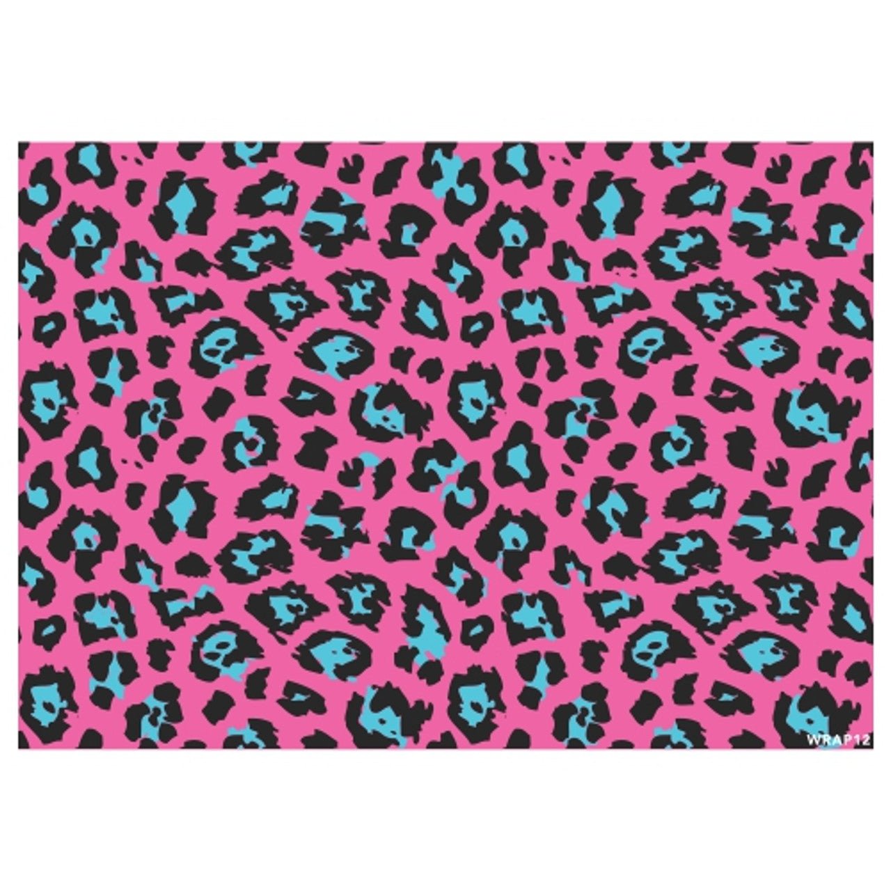 Gift Wrap Sheet - Pink Blue Cheetah - Future Decor