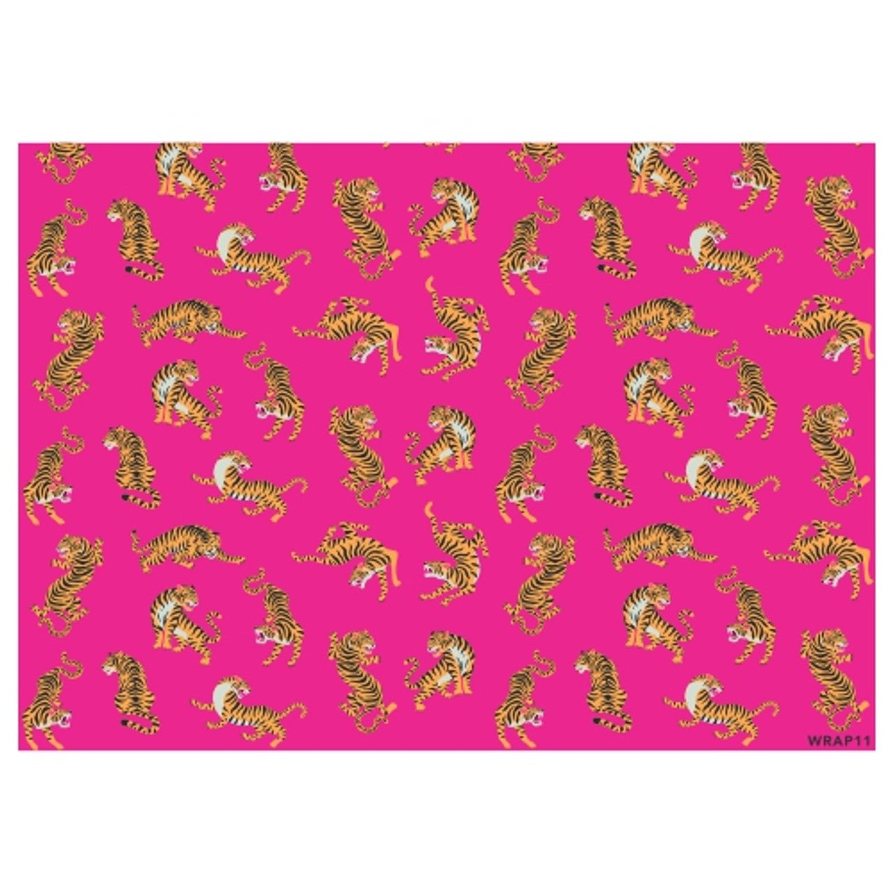 Gift Wrap Sheet - Pink Tiger - Future Decor