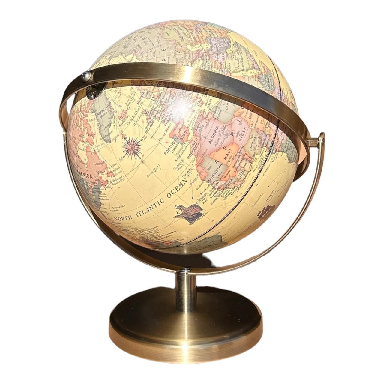 Globe - Retro Globe, Sailships 22.8cm - Future Decor