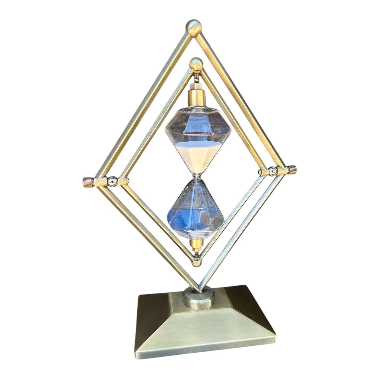 Golden Diamond Sand Clock - Future Decor