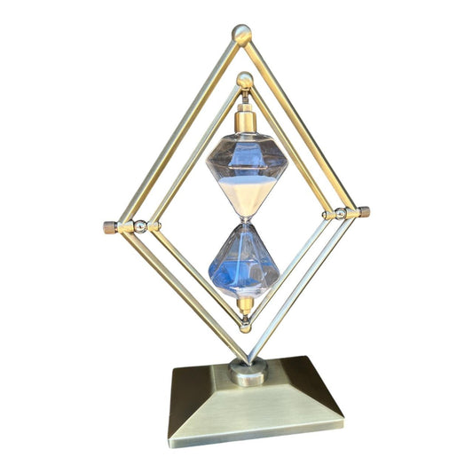 Golden Diamond Sand Clock - Future Decor