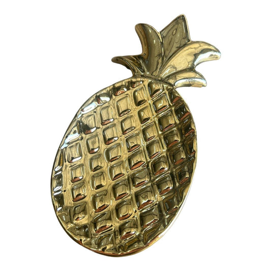 Golden Pineapple Serving Platter - Future Decor