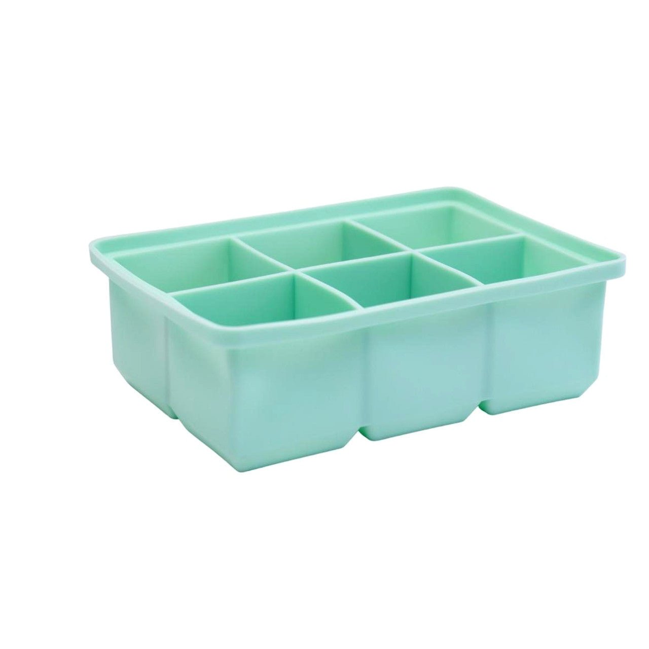 Green 6 Large Ice Cube Tray - Square - Future Decor