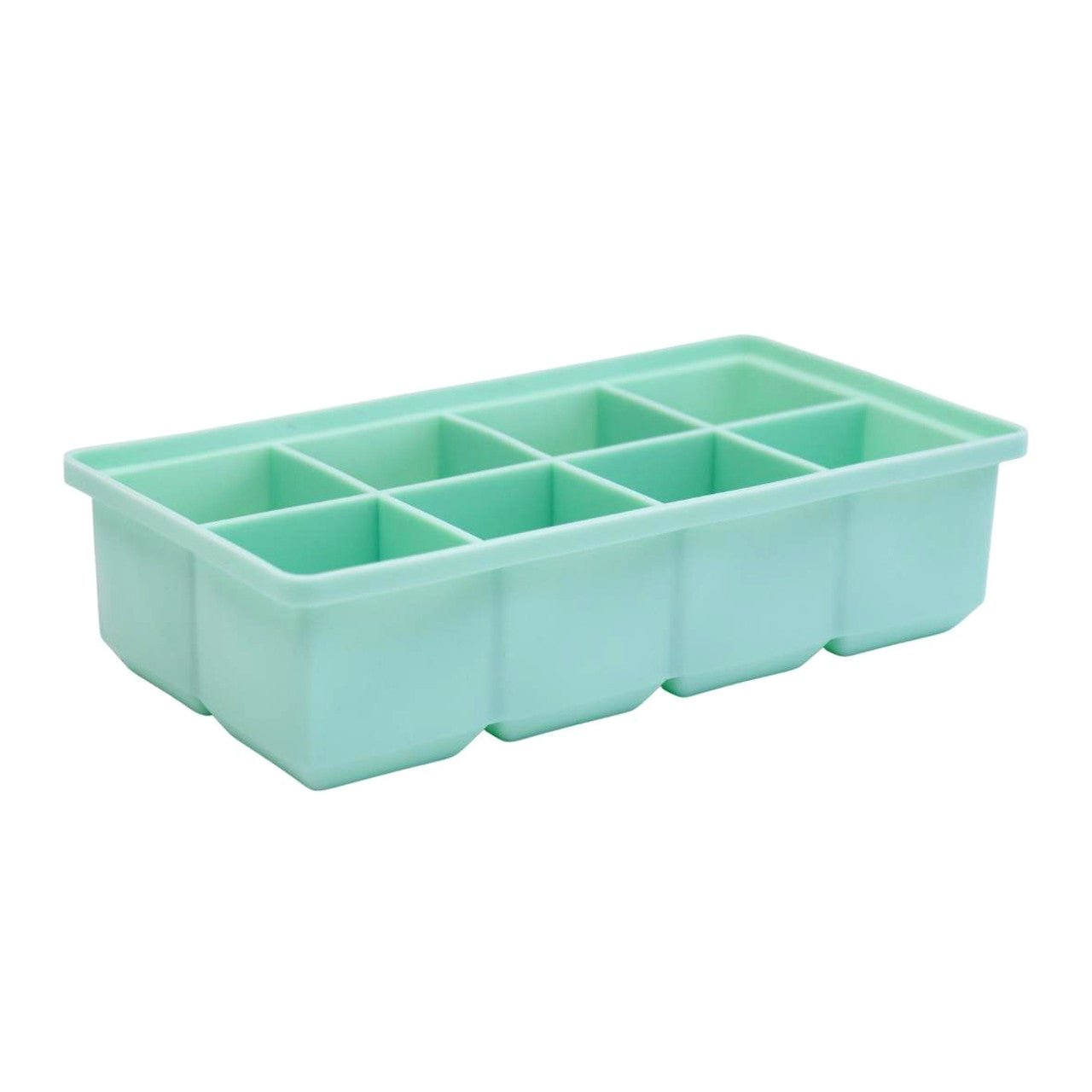 Green 8 Large Ice Cube Tray - Square - Future Decor