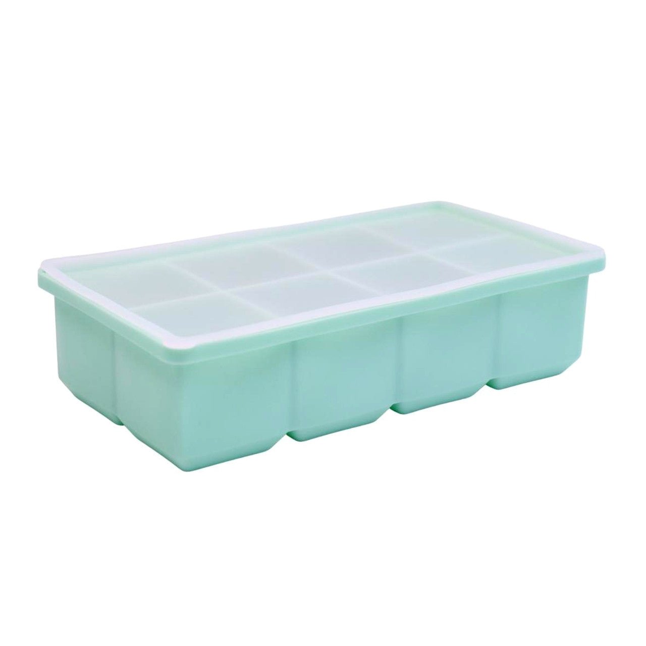 Green 8 Large Ice Cube Tray - Square - Future Decor