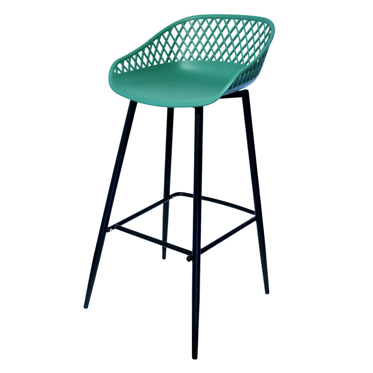 Green Diamond Back Bar Chair - Future Decor