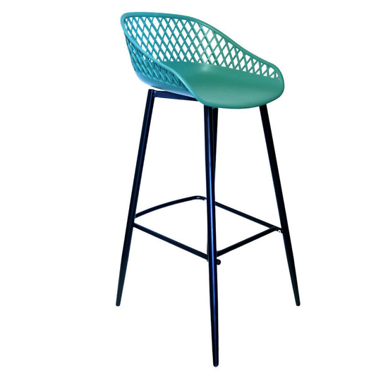 Green Diamond Back Bar Chair - Future Decor