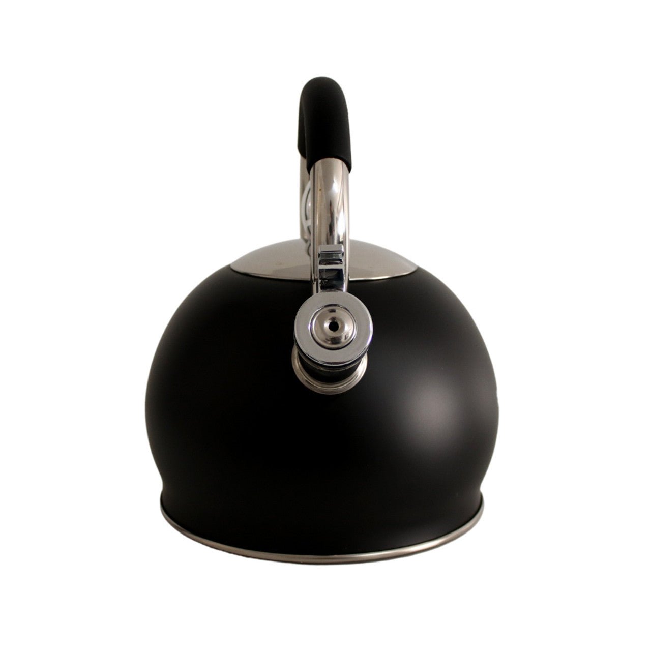 Handle And Body Whistling Kettle 3l - Black - Future Decor