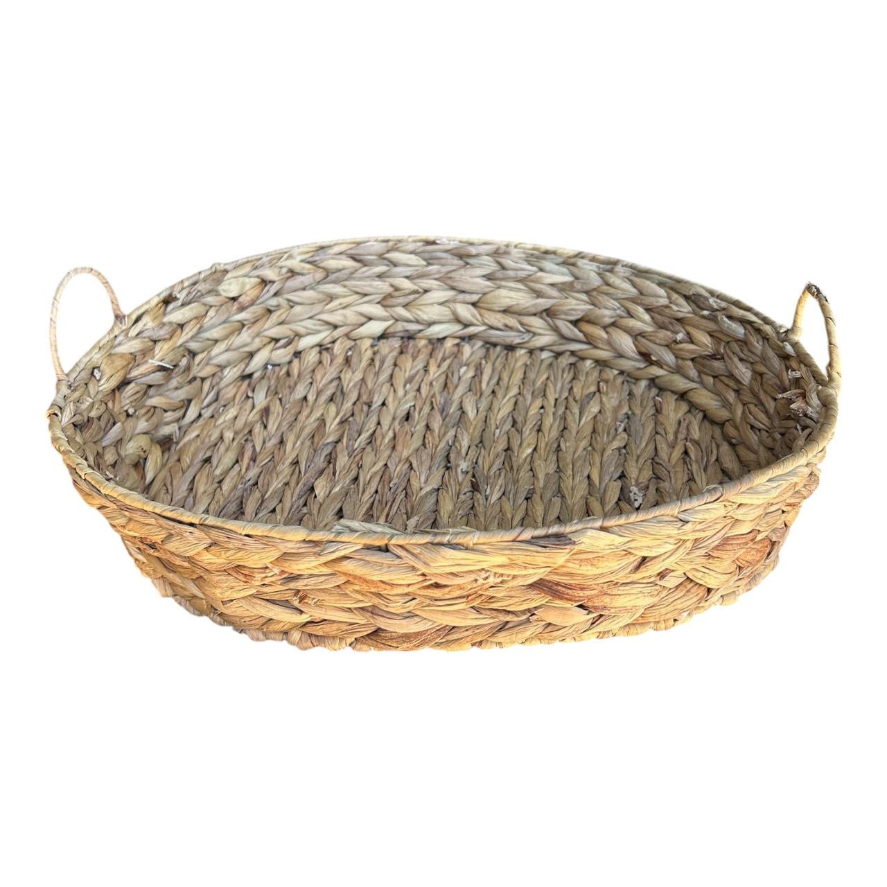 Handled Weaved Basket - Future Decor