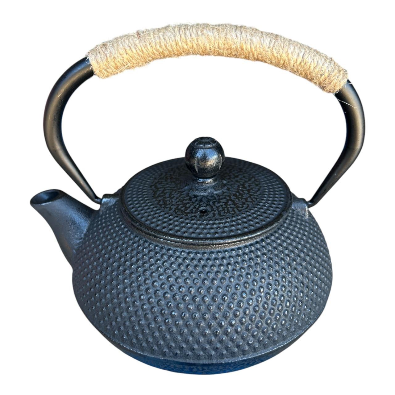 Iron Metal Teapot 900ml - Black - Future Decor