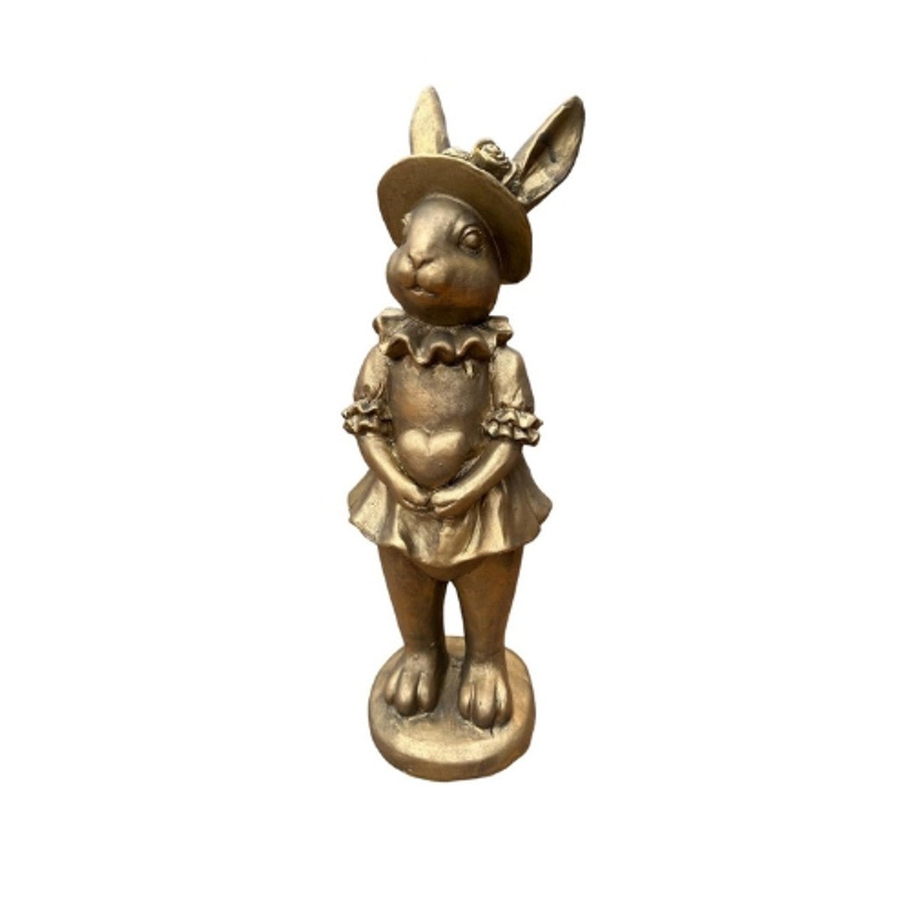 Large Gold Lady Rabbit - Future Decor