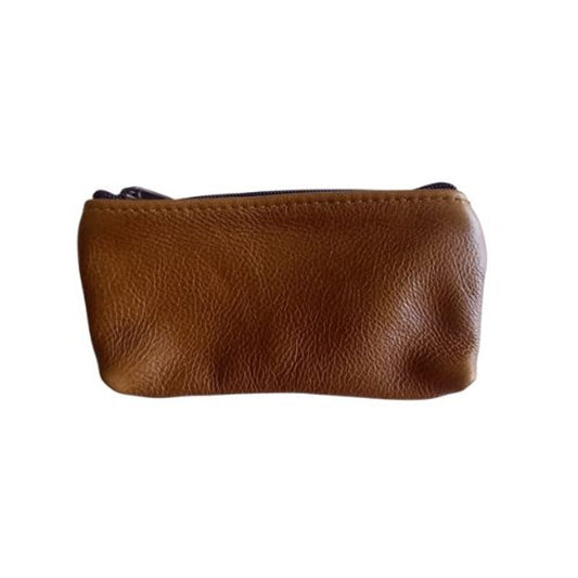 Leather Short Pencil Bag - Future Decor