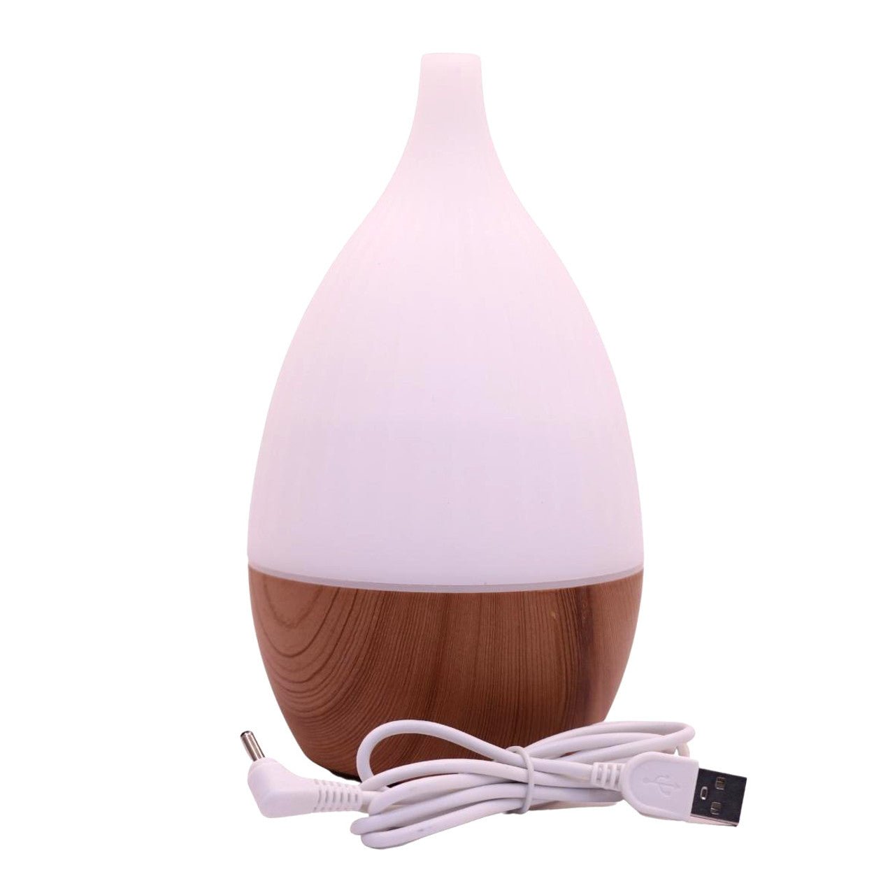 Light Wooden USB Aroma Diffuser - Teardrop - Future Decor